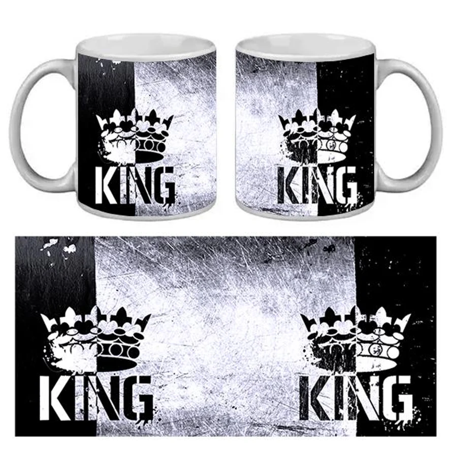 КРУЖКА ПРИКОЛ. KING